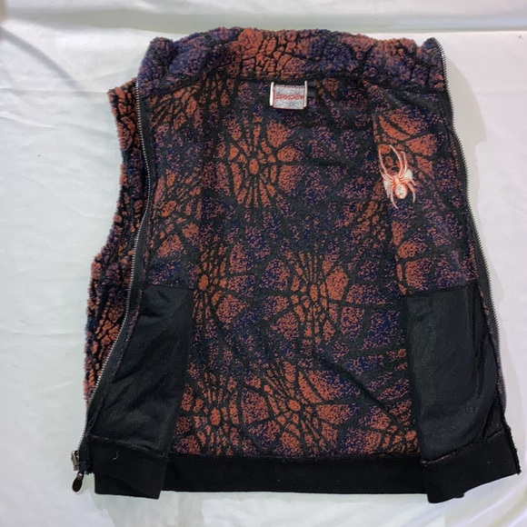 Spyder Active Sports Fuzzy Zipper Vest - Picture 8 of 10